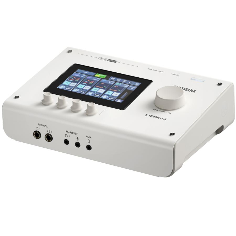 YAMAHA(ヤマハ) URX44 W はじめての配信セット オーディオインターフェイス 配信 DAW DTM ホワイトの画像