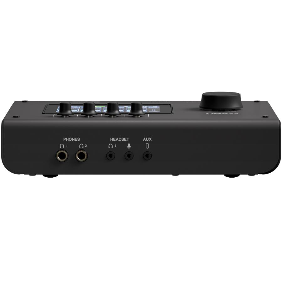 YAMAHA(ヤマハ) URX44 B はじめての配信セット オーディオインターフェイス 配信 DAW DTM ブラックの画像