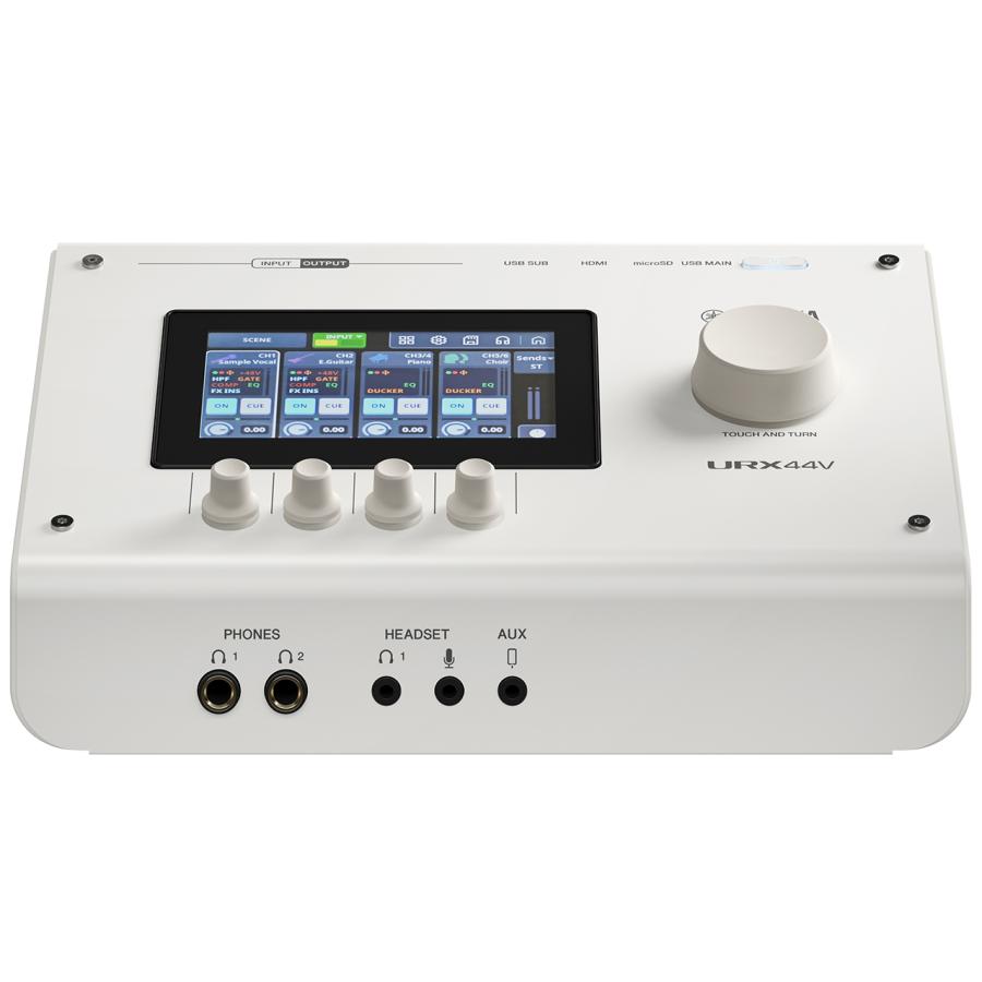 YAMAHA(ヤマハ) URX44V W はじめての配信セットAUDIO I/O 配信 HDMI ビデオ ホワイトの画像