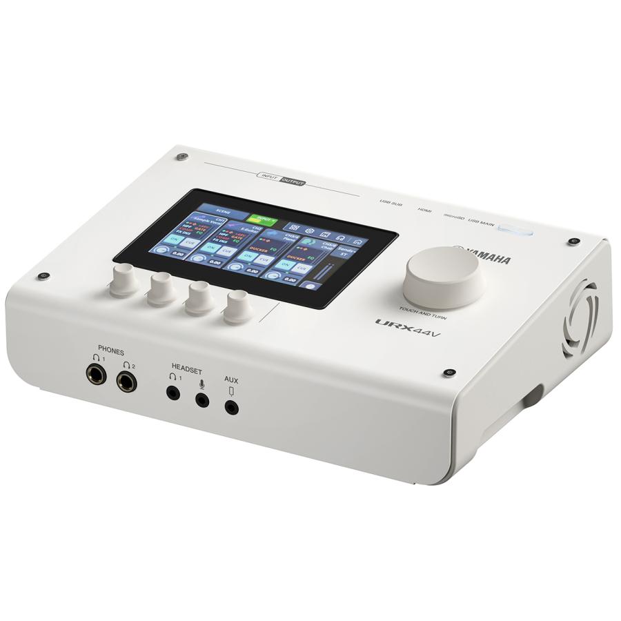 YAMAHA(ヤマハ) URX44V W はじめての配信セットAUDIO I/O 配信 HDMI ビデオ ホワイトの画像