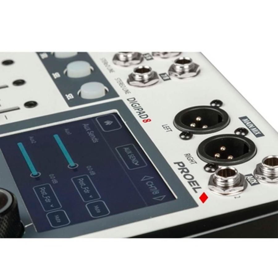 PROEL(プロエル) DIGIPAD8 JP ◇ 8チャンネルデジタルミキサー【5月8日