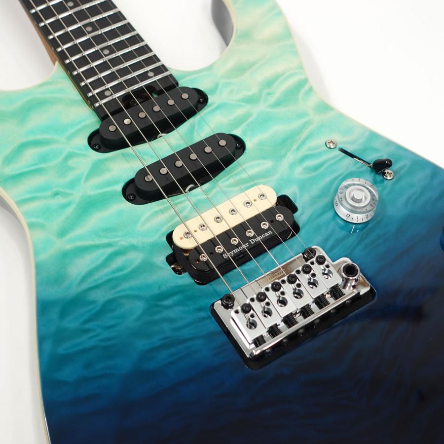 Charvel(シャーベル) Pro-Mod Plus Dinky DK24 HSS 2PT EB QM Blue