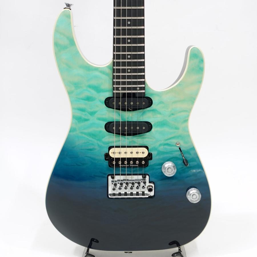 Charvel(シャーベル) Pro-Mod Plus Dinky DK24 HSS 2PT EB QM Blue
