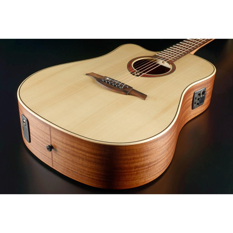 LAG Guitars 左用 TL70DCE NAT 特価品 レフトハンド エレアコ