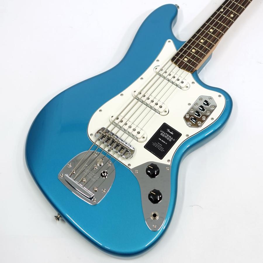Fender(フェンダー) Vintera II 60s Bass VI Lake Placid Blue アウトレット 特価品 ベース 6 ヴィンテラ【 春特価 】