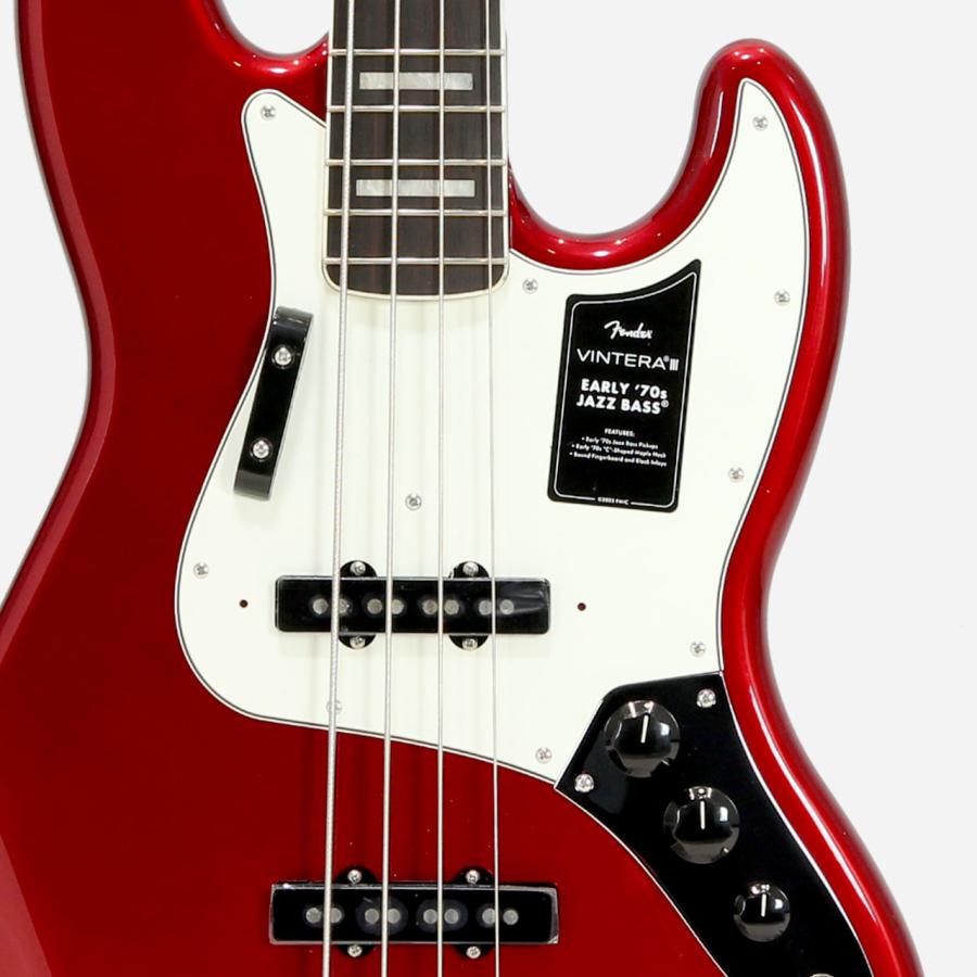 Fender(フェンダー) Vintera III Early 70s Jazz Bass Candy Apple Red ビンテラ・ジャズベース