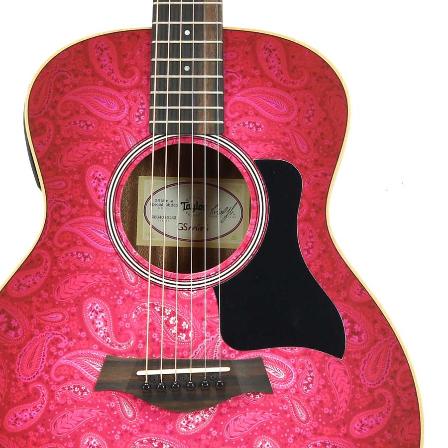 テイラー・ミニ・エレアコベース Taylor(テイラー) GS Mini-e Special Edition Fuchsia Pink Paisley
