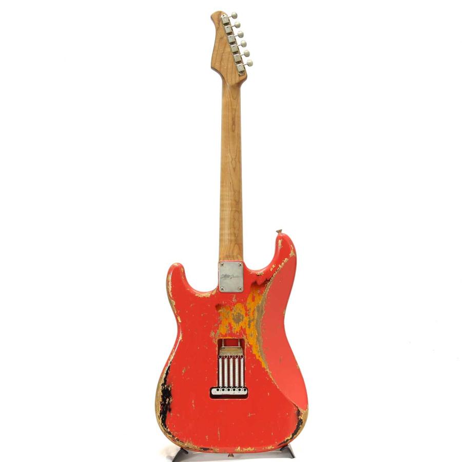 Xotic(エキゾチック) XSC-1 Fiesta Red Over 3-Tone Burst Heavy Aged