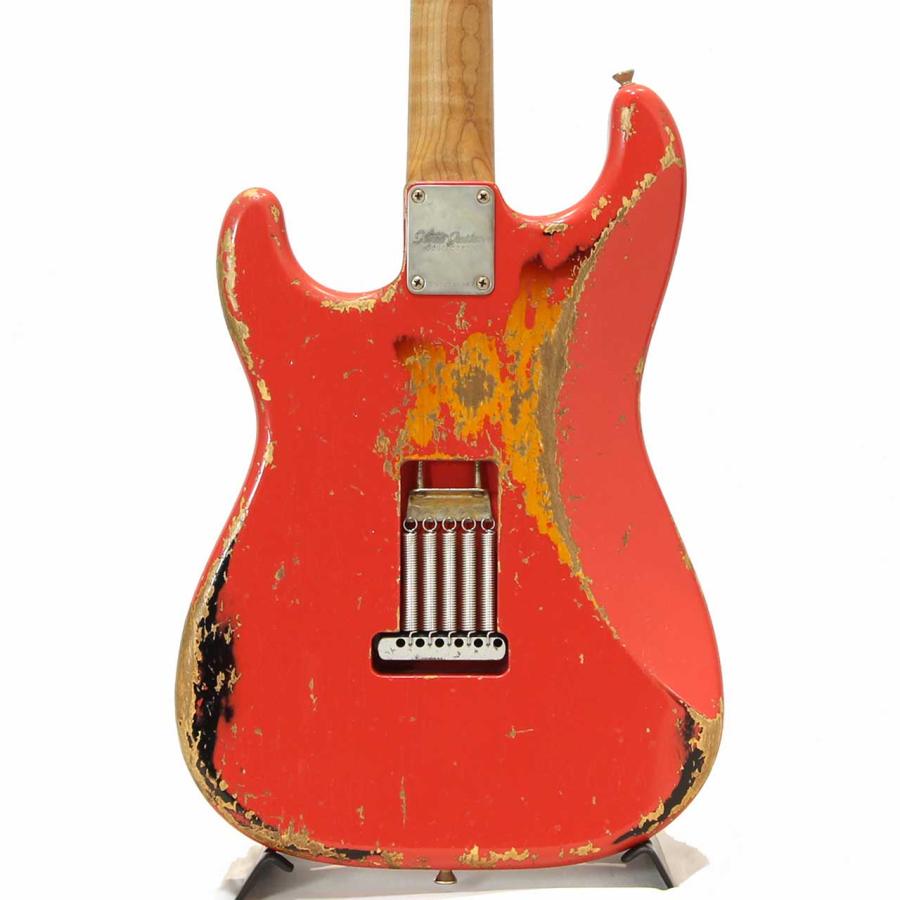 Xotic(エキゾチック) XSC-1 Fiesta Red Over 3-Tone Burst Heavy Aged