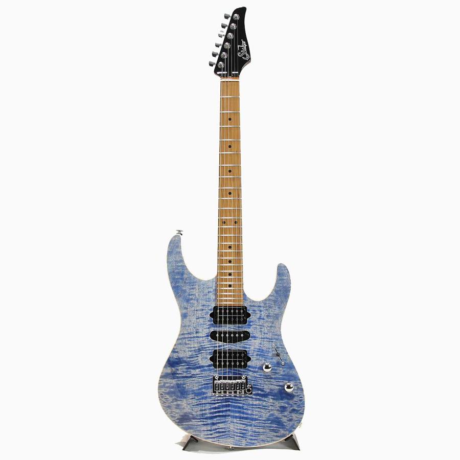 Suhr(サー) Modern Plus Roasted Maple Trans Blue Denim モダン