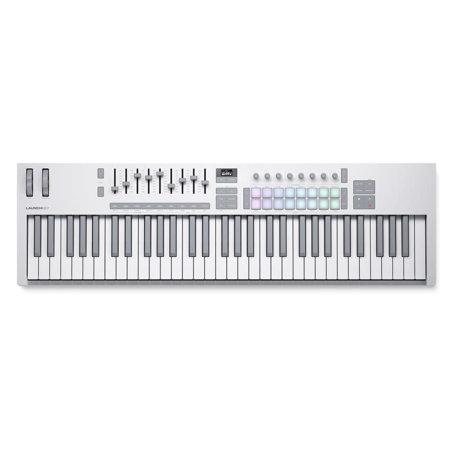 novation(ノベイション) Launchkey 61 Mk4 White 61鍵 USB MIDI 