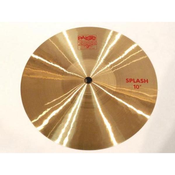 Paiste(パイステ) 2002 Splash 10【スプラッシュ・シンバル 10インチ】【 2月21日時点メーカー在庫あり 】