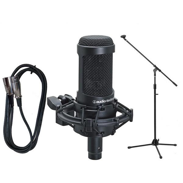 オーディオテクニカ（audio-technica） AT2035 三脚マイクスタンドSET