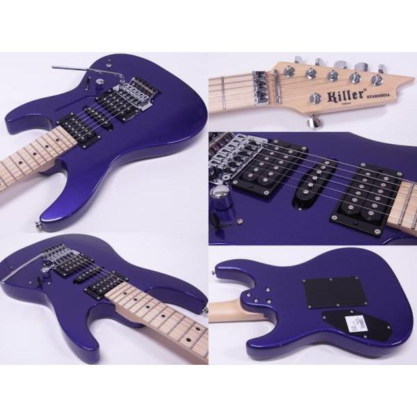 Killer(キラー) KG-STARSHELL （Sparkling Purple) : ワタナベ楽器
