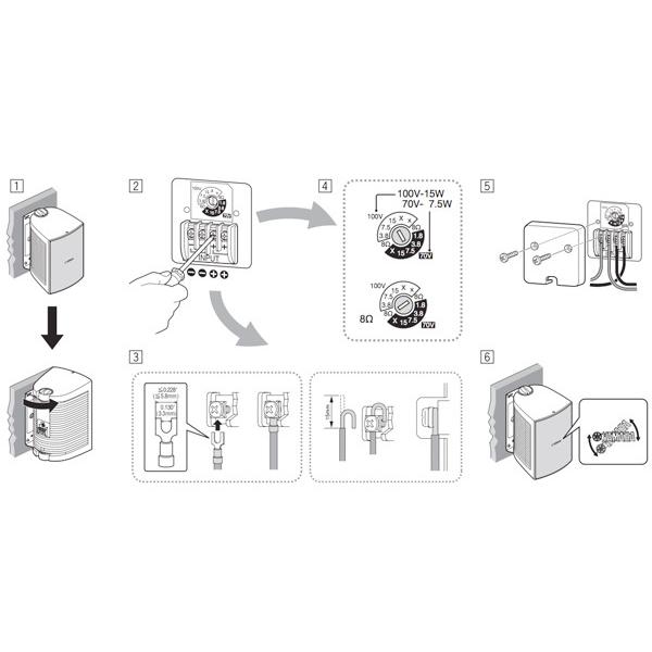 YAMAHA（ヤマハ） VS4 (ペア) ◇ フルレンジスピーカー・全天候型