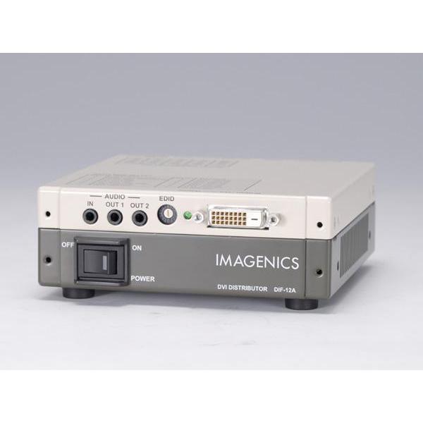 IMAGENICS(イメージニクス) DIF-12A ◆ 1インプット2最終生産物 DVI分かち合う器（HDCP相応う）【4月3日切っ掛け、棚卸し資産あり 】 パソコン周辺機器-スマホ、タブレット、パソコン