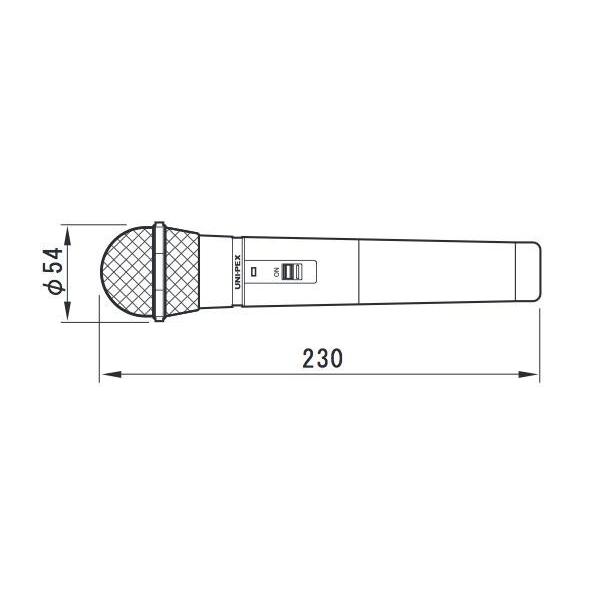UNI-PEX(ユニペックス) WM-3000A ◇ ワイヤレス マイク 送信機