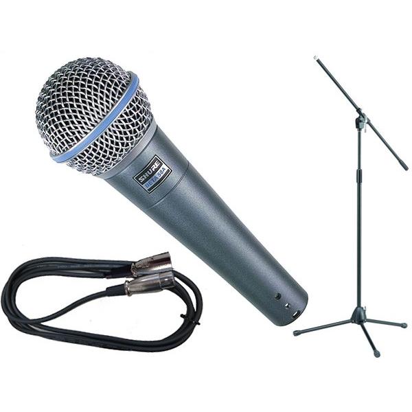 SHURE(シュア) BETA58A TAMAブラックマイクスタンドSET （XLR-XLR） 【6月2日時点、在庫あり 】