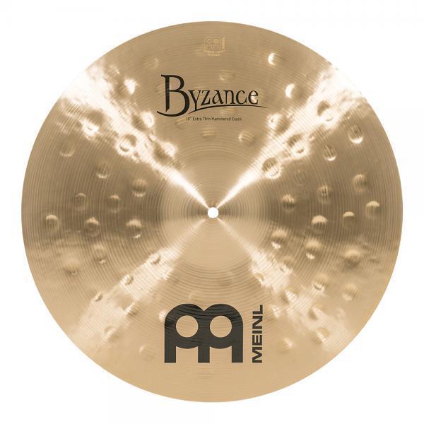 Meinl(マイネル) Byzance Traditional シリーズ クラッシュシンバル 18\" Extra Thin Hammerd Crashe B18ETHC 【クリーナー クロス 付 】"