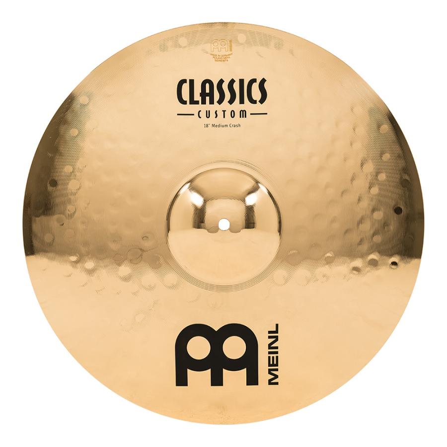 MEINL 18インチ クラッシュシンバル Classics Custom Extreme Metal