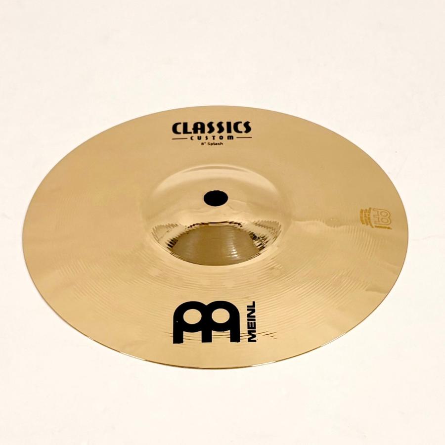 Meinl(マイネル) Classics Custom シリーズ スプラッシュシンバル 8\" Splash CC8S-B 【在庫有り 】"