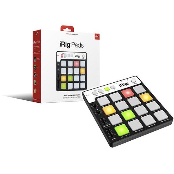 IK Multimedia(アイケーマルチメディア) iRig Pads MIDIコントロール iPad iPhone PC MAC DTM DAW 日本正規代理店品【納期未定 】