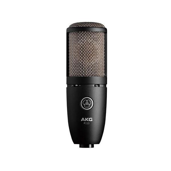 AKG - (エーケージー) P220 ◆ コンデンサーマイクロホン【4月3日切っ掛け、棚卸し資産あり 】 コンデンサーマイク-レコーディング、PA機材-楽器、器材