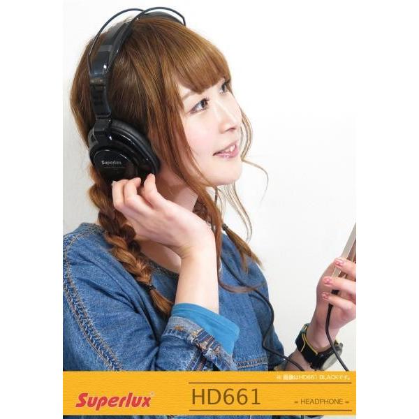 Superlux(スーパーラックス) HD661 BLACK ◇ 密閉ダイナミック型