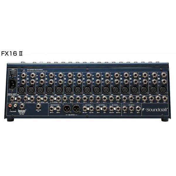 SOUND CRAFT(サウンドクラフト) FX16II ◇ アナログミキサー