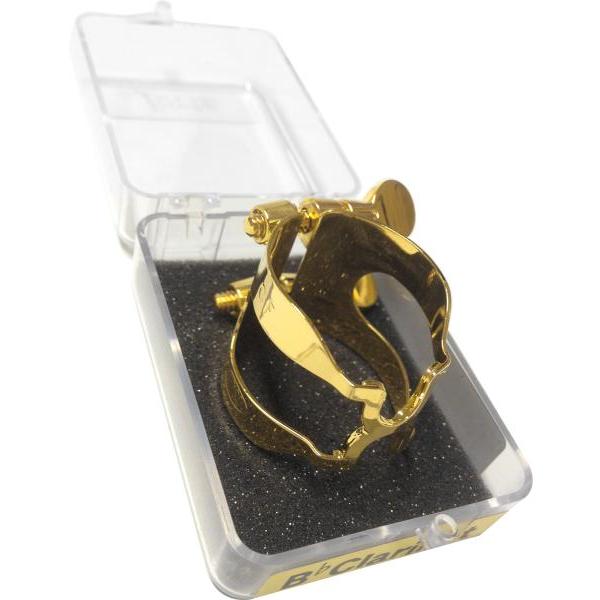 HARRISON リガチャー B♭ クラリネット フォルテ 金メッキ CGP FORTE