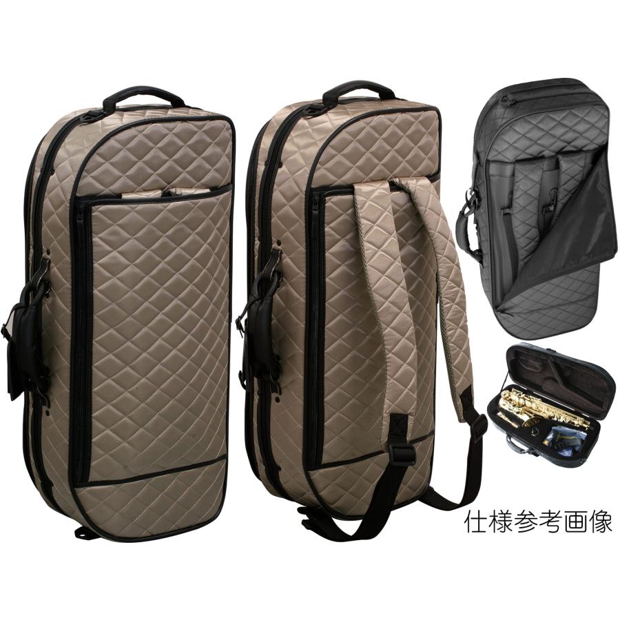 べ*ぶ様 サックス ケース Kikutani(キクタニ) AS-830 アルトサックスケース BE ベージュ