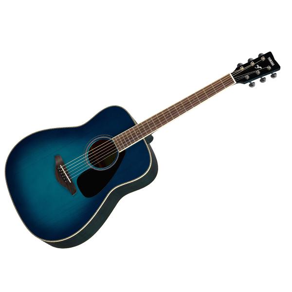 豪華で新しい YAMAHA ヤマハ FG820 SB アコースティックギター 初心者 入門 おすすめ アコギ サンセット ブルー 青  kredietunie.be
