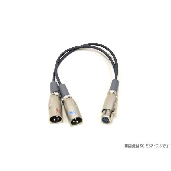 SANKEN(三研マイク) SC-532/1.8 ◆ 分かれ出るマイクロホン有線テレビ  1.8米突 レコーディング、PA機材-楽器、手芸、コレクション-楽器、器材