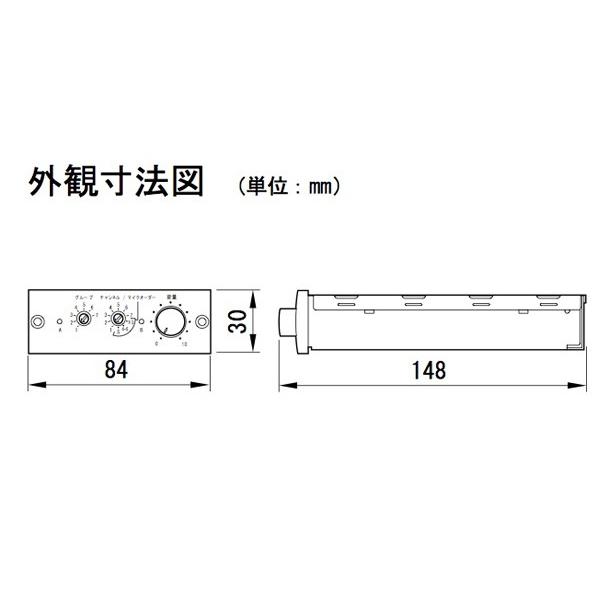 (未使用･未開封品)UNI-PEX 800Mhz帯ワイヤレスチューナーユニット(ダイバシティ) DU-8200 UNI-PEX（ユニペックス） DU-8200 800MHz帯 ワイヤレスチューナー