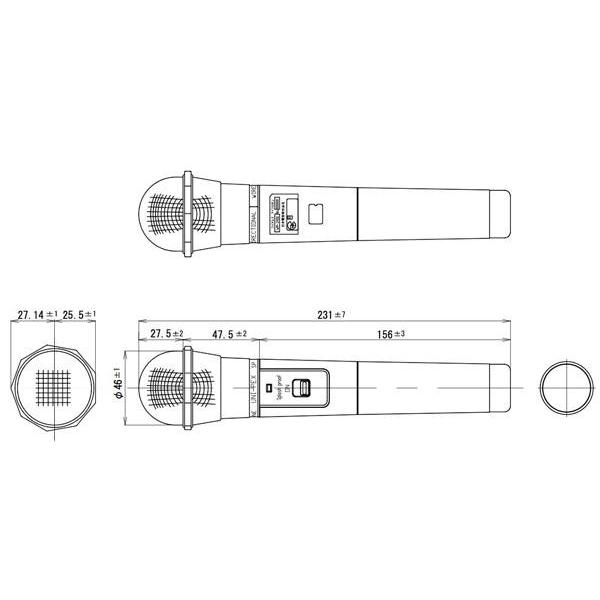 UNI−PEX WM-3400 防滴ワイヤレスマイク UNI-PEX ( ユニペックス ) WM-3400 送料無料 | サウンドハウス