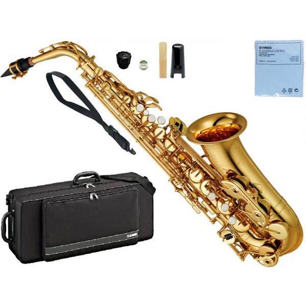 YAMAHA(ヤマハ) YAS-480 アルトサックス ラッカー ゴールド アウトレット 管楽器  alto saxophone gold YAS-480-01　北海道 沖縄 離島不可｜watanabegakki