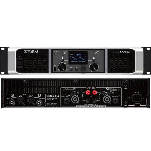 YAMAHA（ヤマハ） PX5 ◇ パワーアンプ ・500W+500W 8Ω : ワタナベ楽器