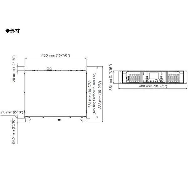 YAMAHA（ヤマハ） PX8 ◇ パワーアンプ ・800W+800W 8Ω : ワタナベ楽器