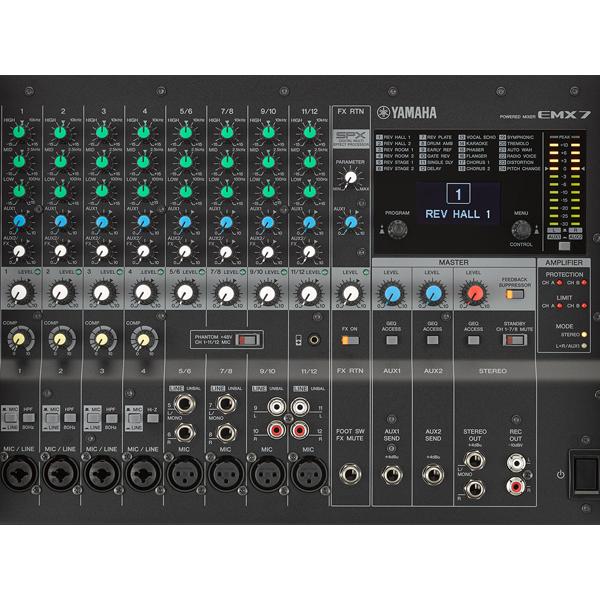 YAMAHA（ヤマハ） EMXライブセット715S ◇ 500W+500W PAセット [EMX7