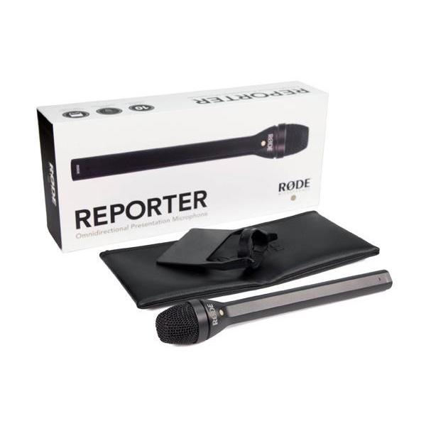 RODE(ロード) Reporter ◇ 無指向性インタビュー用マイク : ワタナベ