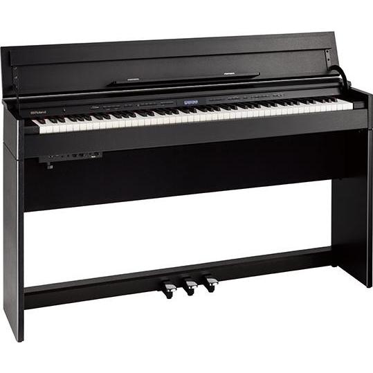 Roland(ローランド) 電子ピアノ DP603-PES 黒塗鏡面艶出し塗装仕上げ 88鍵盤 ピアノタッチ 据え置きタイプ【受注後納期連絡／代引き不可 】