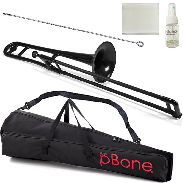 PINSTRUMENTS PBONE1BLK トロンボーン 黒いこと P-BONE 可塑性物質 テノールトロンボーン PLASTIC TROMBONE 細管 Pボーン 仕掛ける A 北海道 沖縄 離島不可 トロンボーン-楽器、器材-楽器、手芸、コレクション