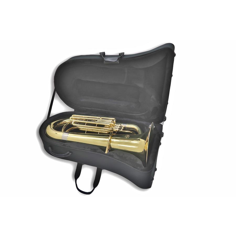 J Michael(Jマイケル) 3年保証 TU-2000 チューバ ラッカー ゴールド 3ピストン B♭ Tuba 管楽器 セットA 以下対応不可 北海道 沖縄 離島 代引き 同梱の画像