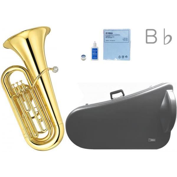 YAMAHA(ヤマハ) YBB-105 B♭ チューバ 3ピストン 日本製 ラッカー 管体 ピストンチューバ 管楽器 tuba　北海道 沖縄 離島 代引 不可｜watanabegakki