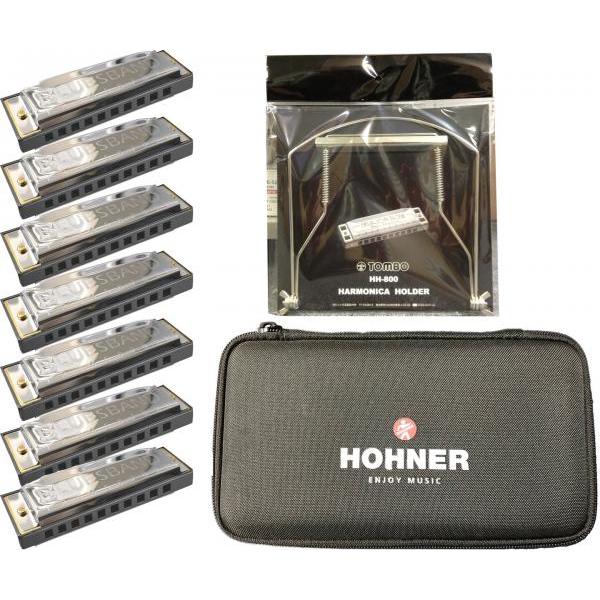 最新の激安 Hohner ホーナー ブルースハーモニカ 7本 ケース ハーモニカホルダー 10穴 樹脂 ブルースハープ C調 D調 E調 F調 G調 A調 B ブルースバンドセット ホルダー 楽天 Www Muslimaidusa Org