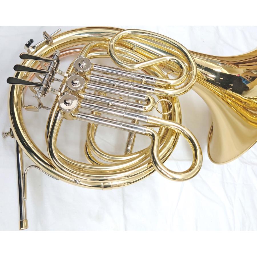J Michael(Jマイケル) 3年保証 FH-750 フレンチホルン Fシングル ワンピース  一体式 管楽器 セットA 以下対応不可 北海道 沖縄 離島 代引き 同梱の画像