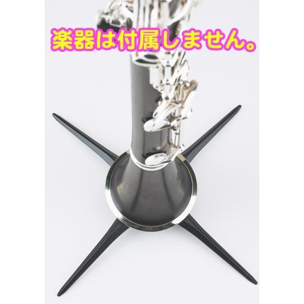 K＆M 15222 クラリネットスタンド ブラック 4本脚 E♭ エスクラ B