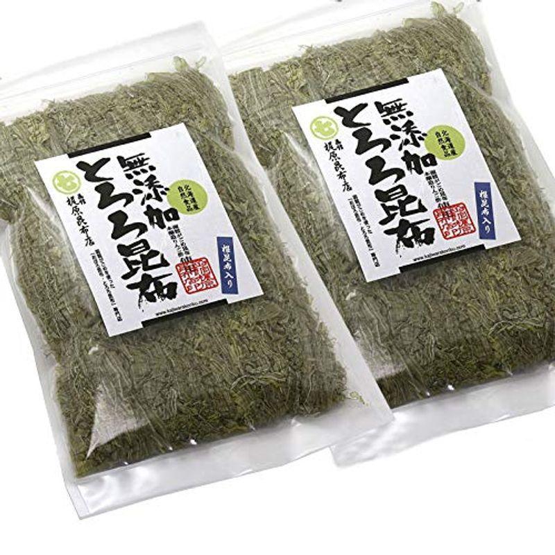スーパーセール 函館梶原昆布店 がごめとろろ昆布 根昆布入り 100g 2