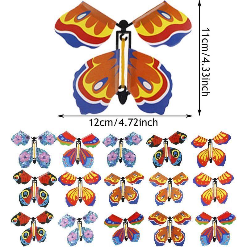 往復送料無料 Tuanr 子供のおもちゃ 飛ぶ蝶 バタフライ 動物モデル おもちゃ 魔法小道具 飛び出すちょうちょアウトバタフライフライングトイ魔法のおも Materialworldblog Com