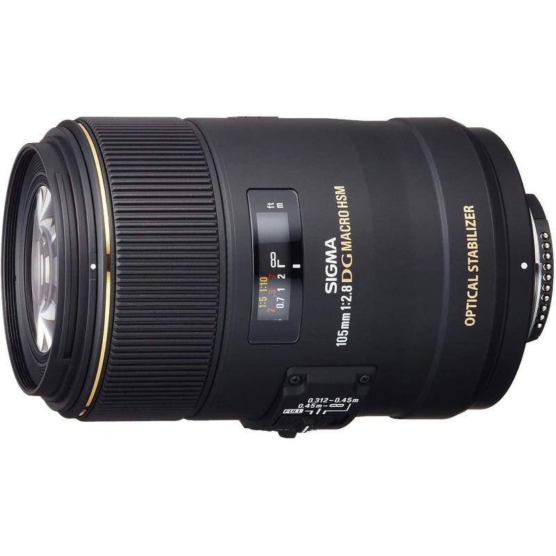【限定品】 SIGMA 単焦点マクロレンズ MACRO 105mm F2.8 EX DG OS HSM ニコン用 フルサイズ対応 258559 【QG8072493359】(29378円)